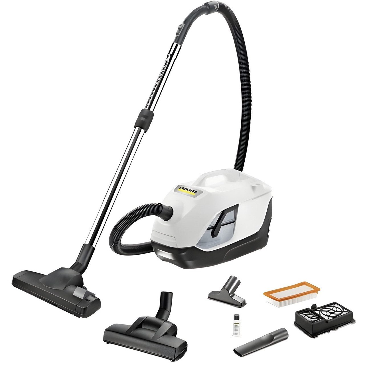 Пилосос Karcher DS 6 Plus (1.195-252.0), потужність 650 Вт, аквафільтр, рівень шуму 71 дБ, фото 1