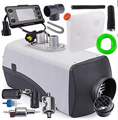 Автономний дизельний обігрівач вебасто Powermat PM-AG-8M1 8 кВт 12 В з пультом ДК паркове опалення