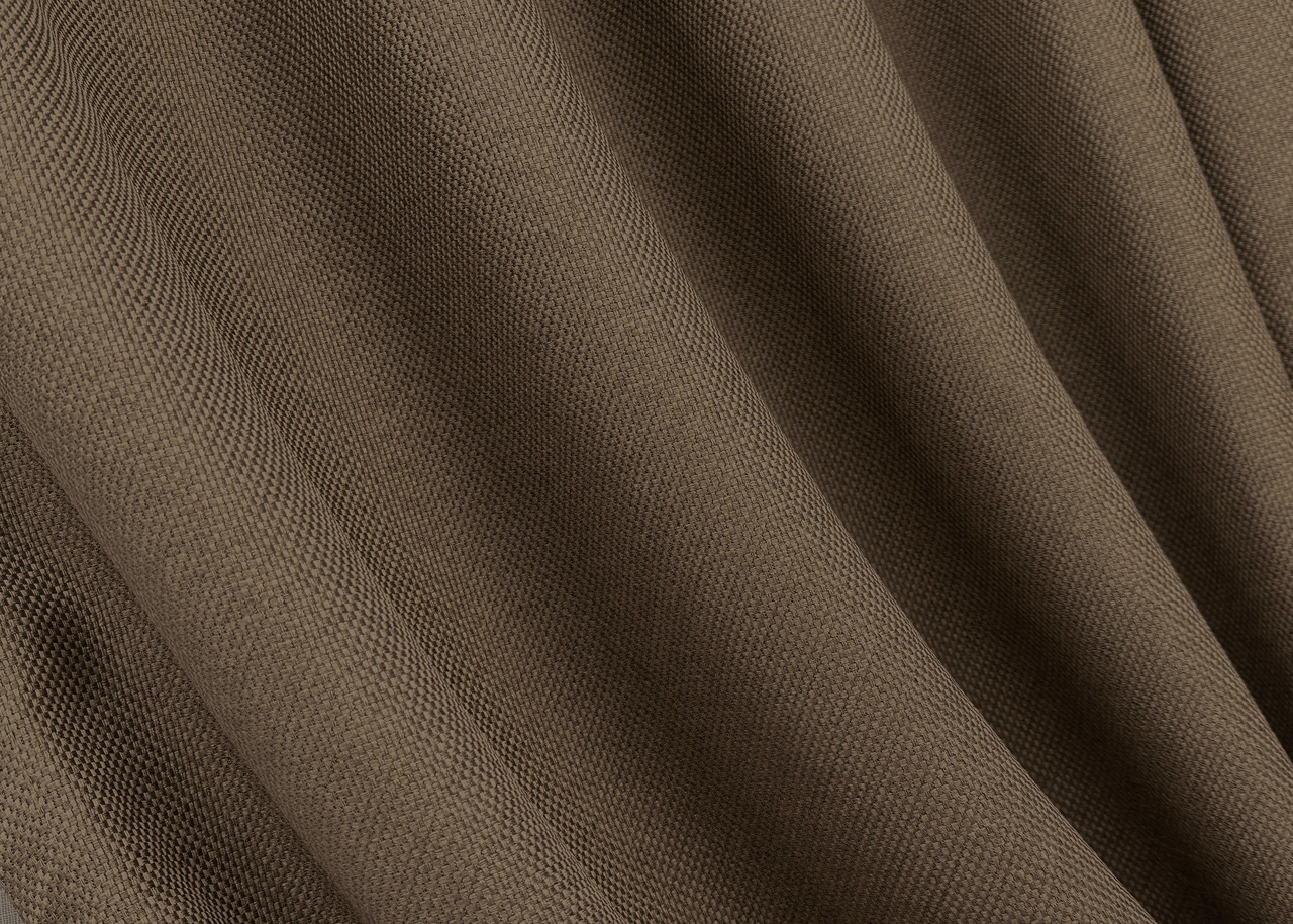 Світлонепроникна тканина блекаут з фактурою "Льон мішковина". Висота 2,8 м. Колір: коричневий. 277ш, фото 1