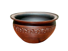 Каструля без крихітки 3,5 л, Хвиля глина, ARTEL KERAMIST, Арт.63302