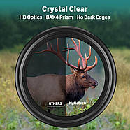 Бінокль Kylietech High Power 12x42 для дорослих з призмою BAK4 об'єктивом FMC, фото 4