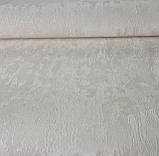 Шпалери вінілові 1.06 × 10.05 м Sintra 162-23, пісочно-бежеві з рельєфним візерунком для вітальні, спальні, кабінету, фото 3