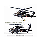 Конструктор для хлопчика Sluban Model Bricks гелікоптер "Чорний яструб", 692 деталі, M38-B1012, фото 4
