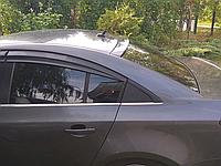 Козирок заднього скла Спойлер для Chevrolet Cruze sd 2012-2015 Бленда на скло шевроле Круз седан
