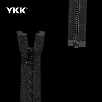 Блискавка тракторна ykk 5 70 см цвет чорний