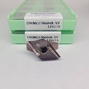 DNMG150604R-VF LF6118 DESKAR (Сталь, Нержавіюча сталь) Твердосплавна пластина, фото 1
