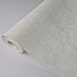 Шпалери вінілові 1.06 × 10.05 м Wall Color 162-20, молочні з рельєфним візерунком для вітальні, спальні, кабінету, фото 4