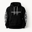 Худі Chrome Hearts чорна тепла м’яка якісна на флісі, фото 2