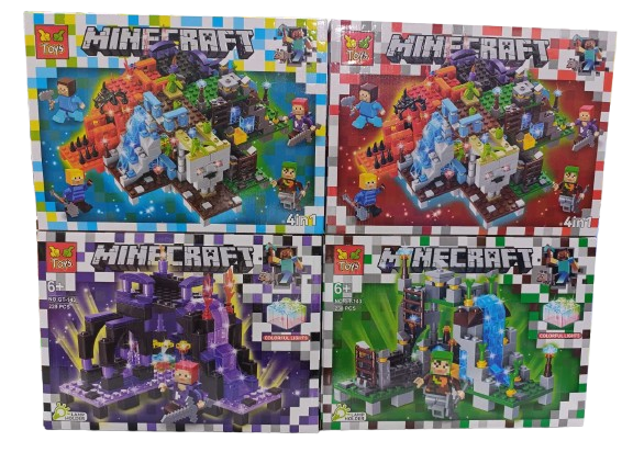 Дитячий конструктор Майнкрафт Minecraft GT-143 Фортеці Kt, фото 1