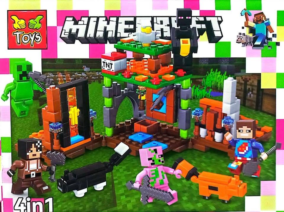 Дитячий конструктор Майнкрафт Minecraft GT-141 Kt, фото 1