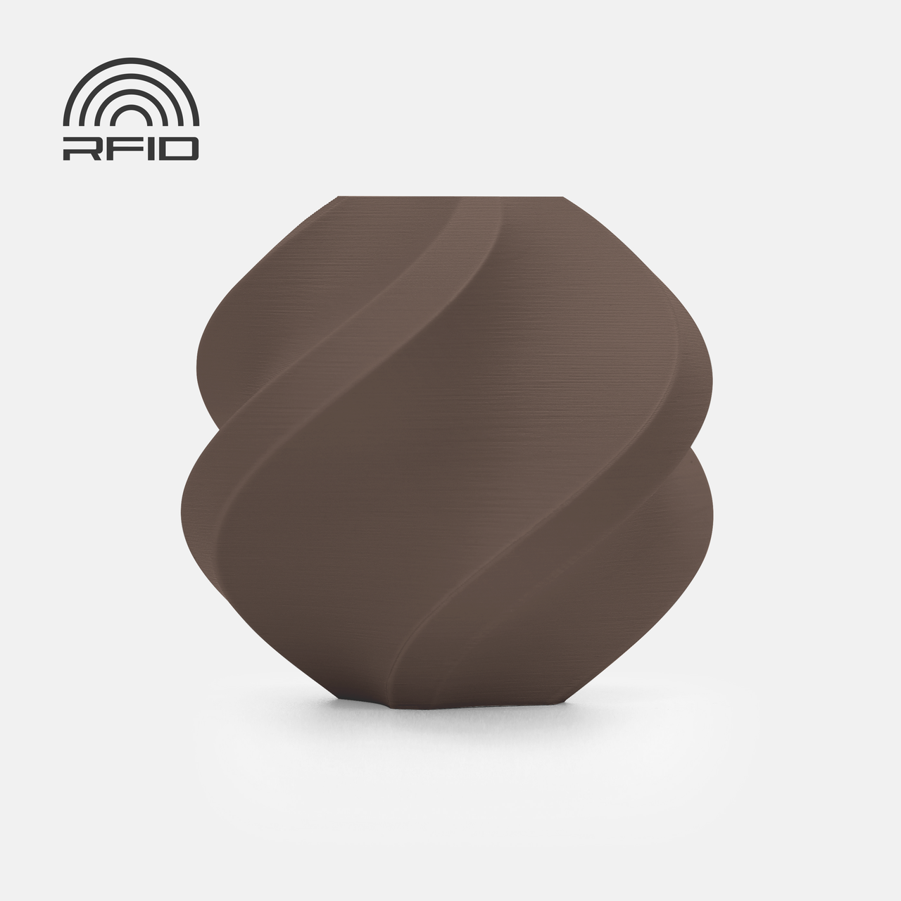 Bambu Lab PLA Matte Filament 1kg Refill Dark Brown