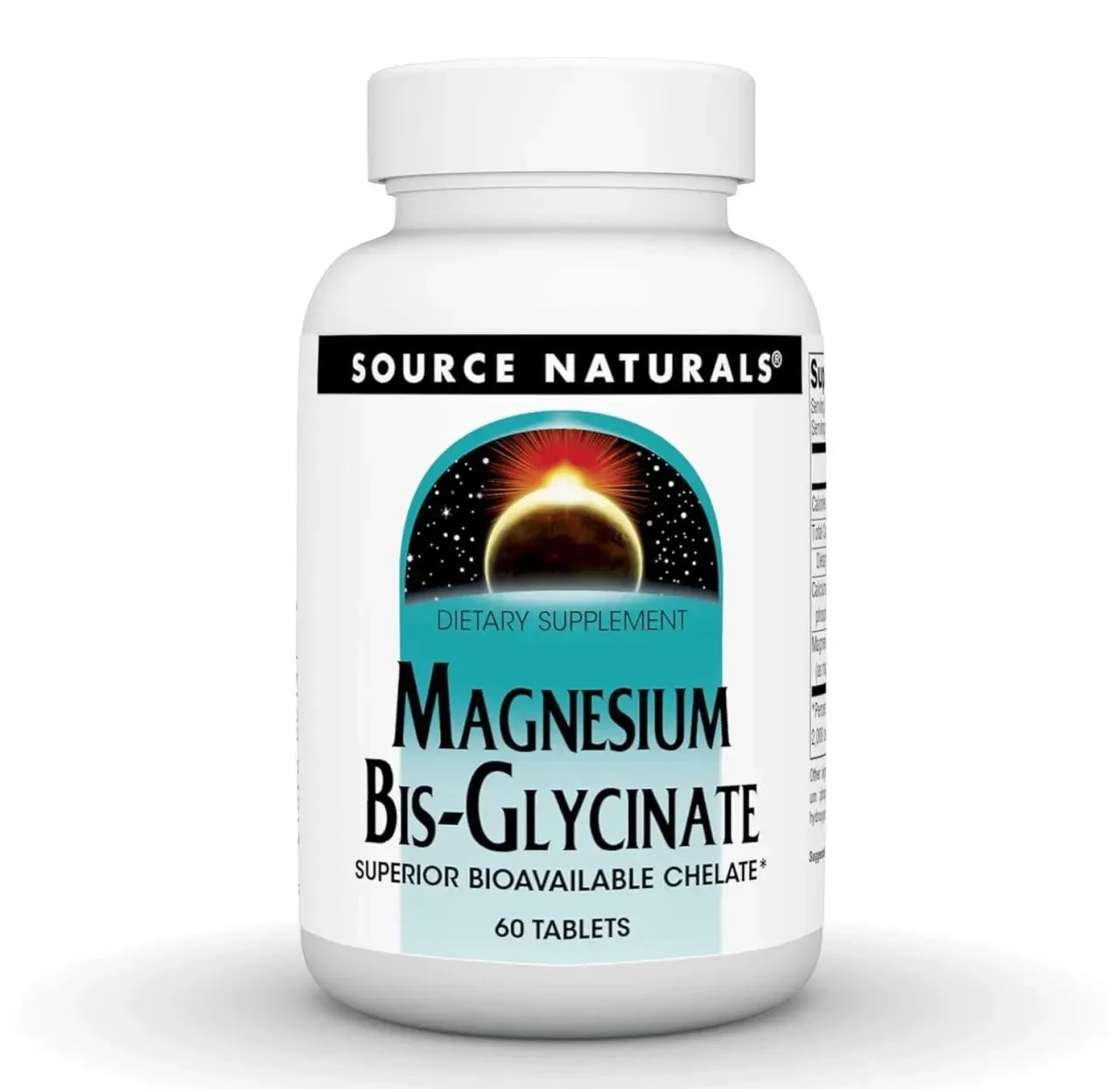 Source Naturals - Magnesium Bis-Glycinate (60 tabs), фото 1