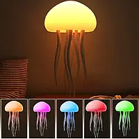 Детский разноцветный настольный светильник, аккумуляторный ночник VHG X-11 с RGB-подсветкой для детей ORB