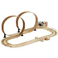 Дитячий автотрек з машинками, гоночний трек з петлями, електричний на пульті керування ORB