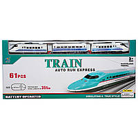 Ігровий набір - Залізниця з потягом, колія 351 см, трек 105,5х62 см (2943A)