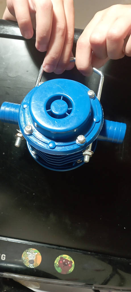 Насос на дриль 40-50л/хв для перекачки води - фото покупців 1