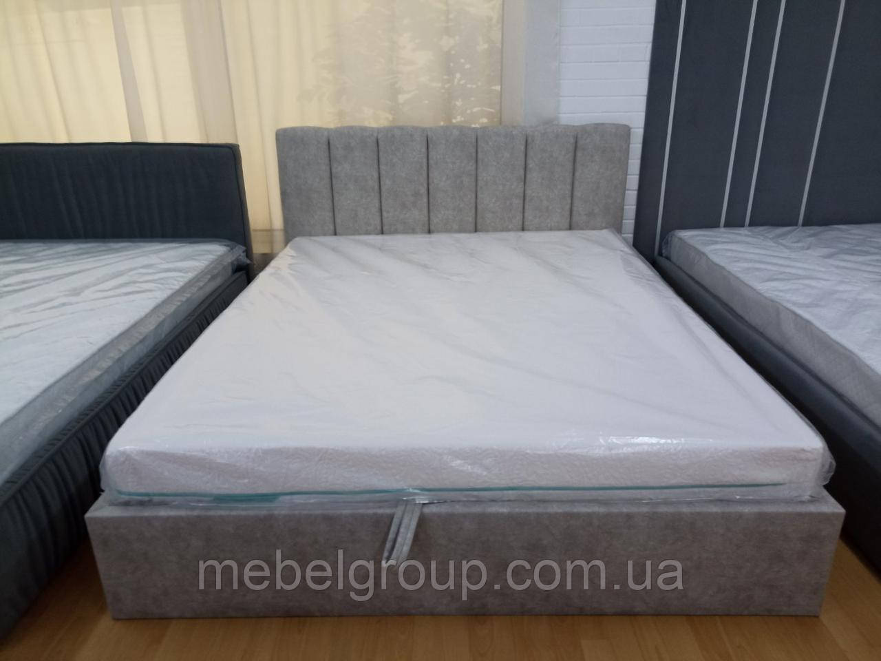 Ліжко зі смужками 160*200 з механізмом