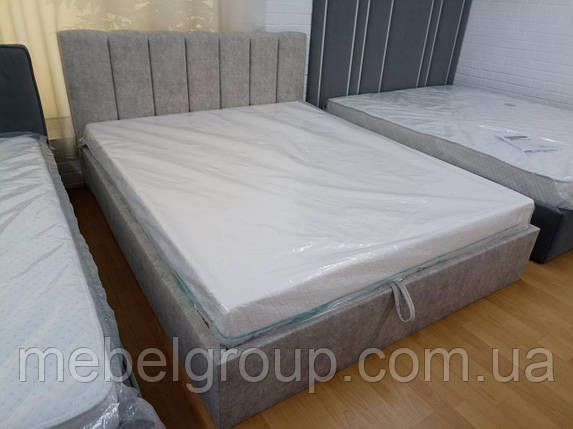 Ліжко зі смужками 160*200 з механізмом, фото 3