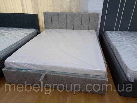 Ліжко зі смужками 160*200 з механізмом, фото 2