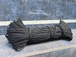 4 мм - 100 м. Чорний шнур поліпропіленовий