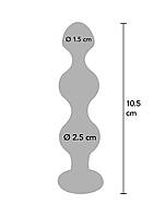 Анальне пробка Toy Joy Diamond Star Beads Small, фото 2