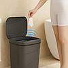 Автоматичне сенсорне відро 13 л, чорного кольору / Відро для сміття з датчиком / Інтелектуальний кошик, фото 9