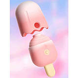 Вакуумний вібратор "Морошене" Ice Lolly, фото 3