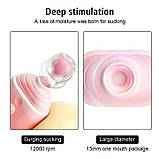 Вакуумний вібратор "Морошене" Ice Lolly, фото 7