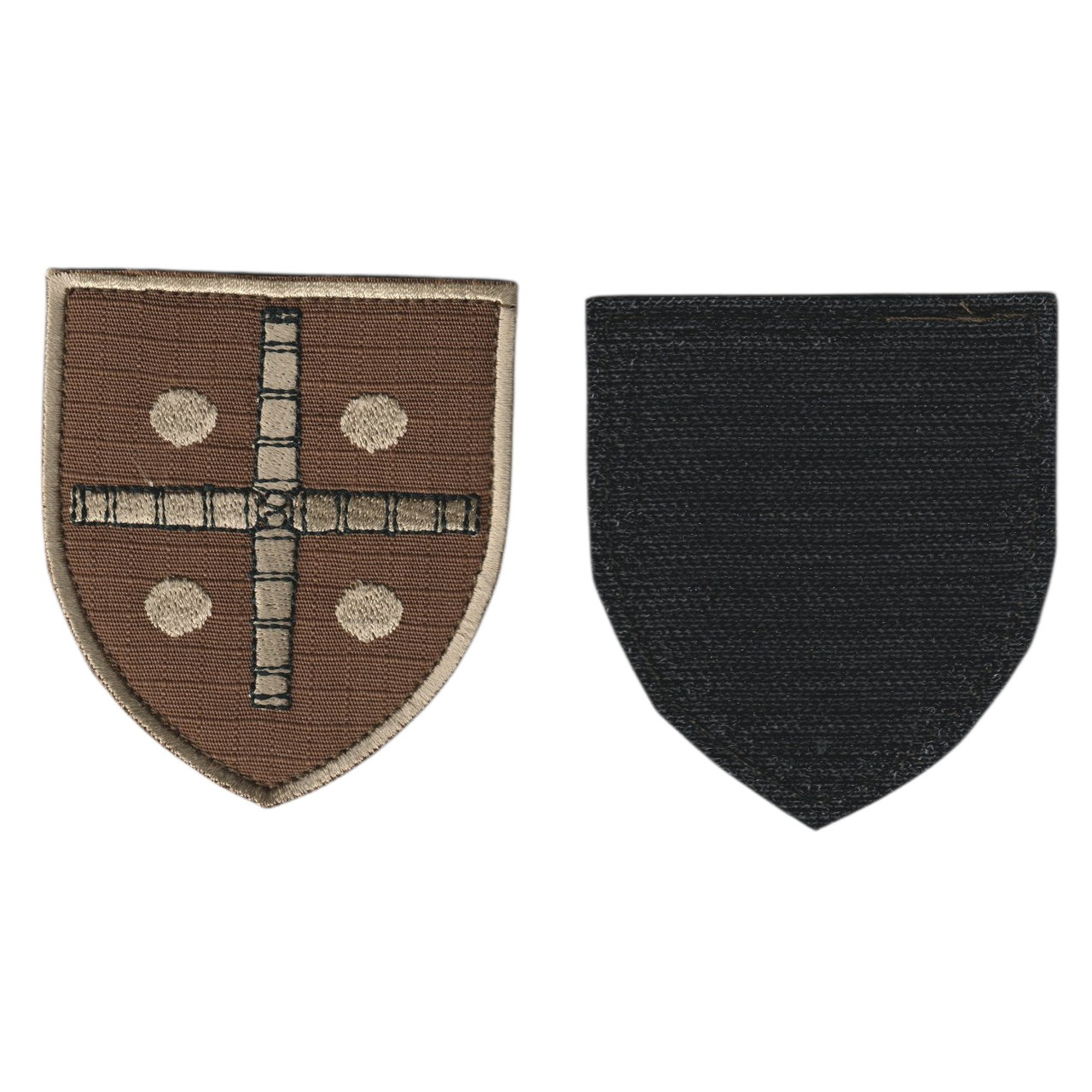 Шеврон військовий / армійський, 47 ОАБр, на липучці, на фоні койот, ЗСУ. 8 см * 7 см, фото 1