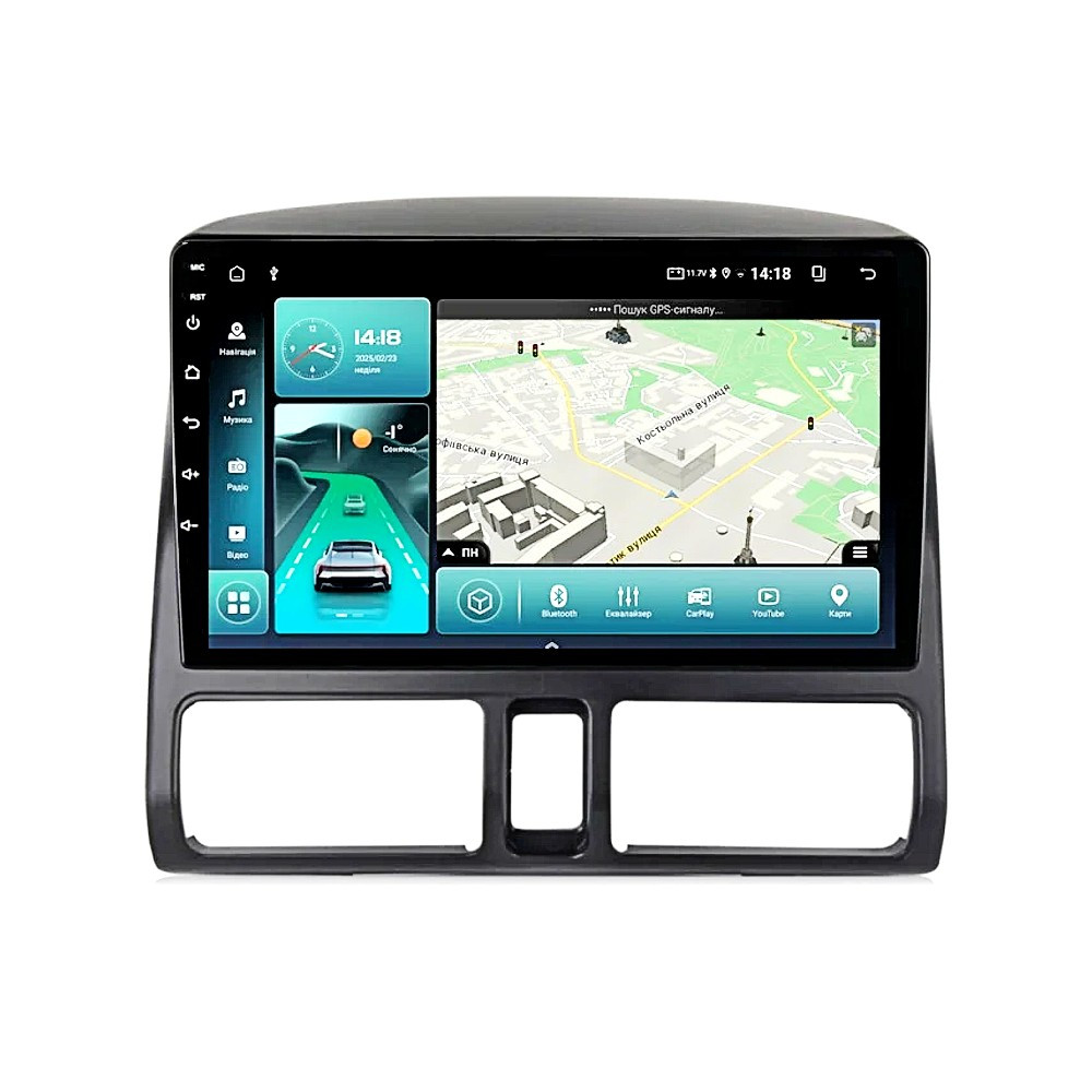 Штатна магнітола андроїд HONDA CRV 2001-06 (9") Автомагнітола 2дин 2/32, штатний головний пристрій хонда, фото 1