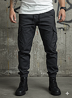 Мужские брюки весна осень демисезонные легкие удобные карго с множеством карманов для туризма Intruder