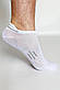 Чоловічі шкарпетки короткі Лайт Apmi 39-42 білий, фото 3