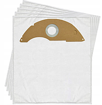 Мішки (5 шт) та миючий фільтр для пилососу Karcher NT 22/1 2.889-217.0, фото 2