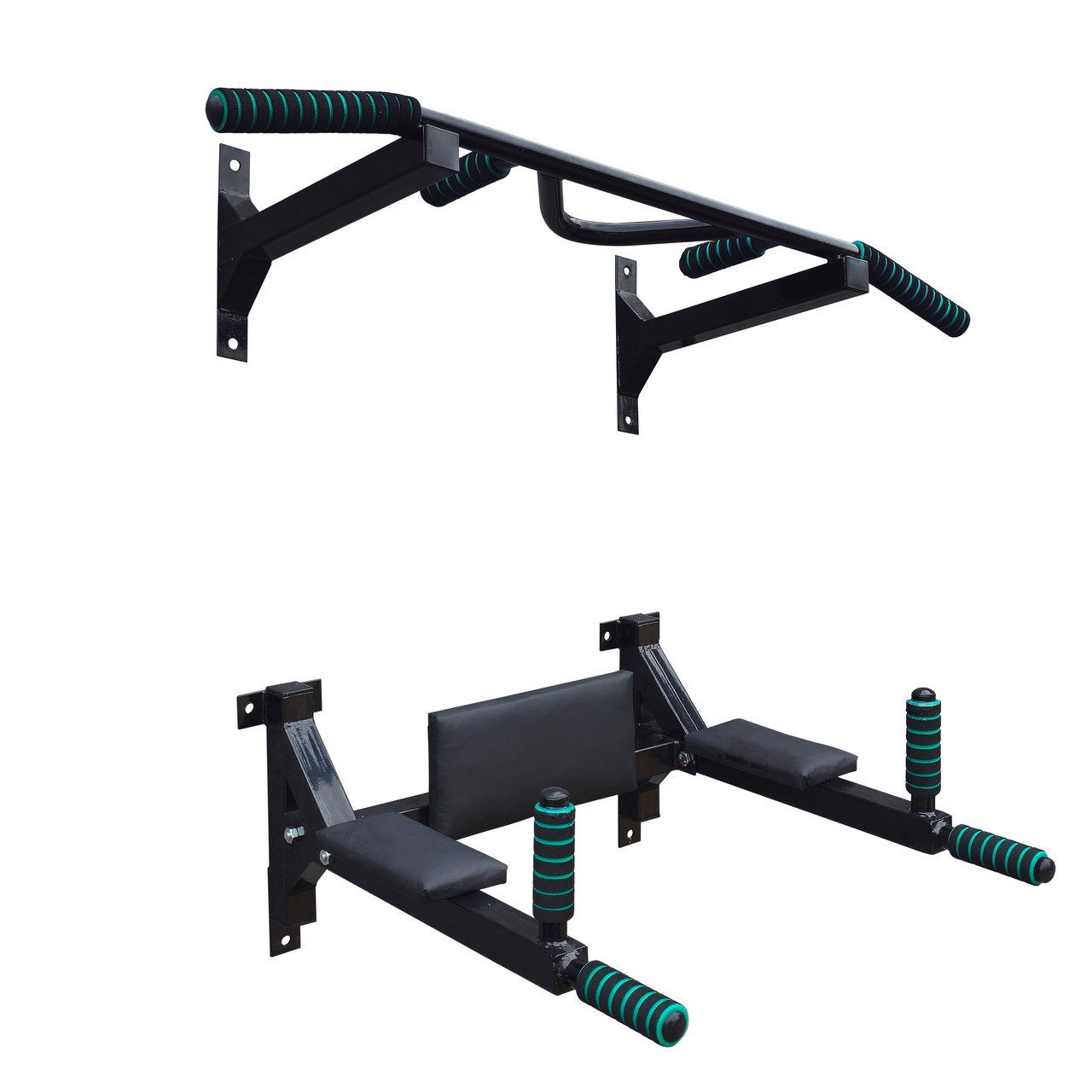 Настінні турнік та бруси. Комплект А313-ч, фото 1