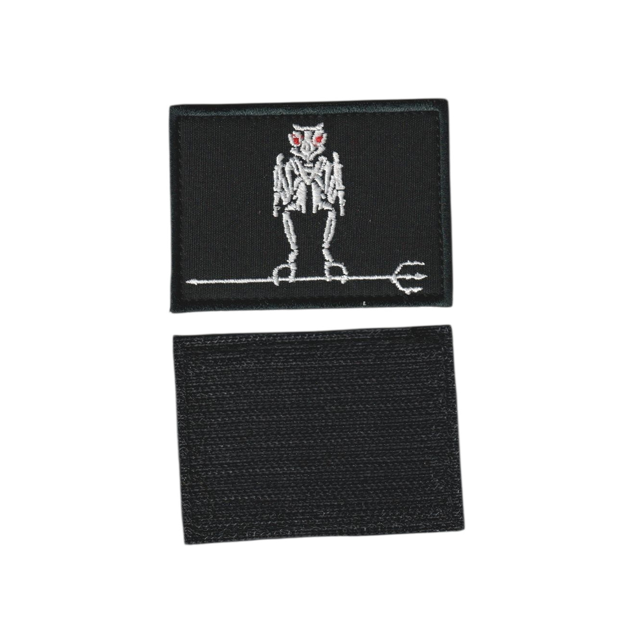 Шеврон військовий / армійський, 78 полк спеціального призначення Герц, на чорному, ЗСУ. 8 см * 5 см, фото 1