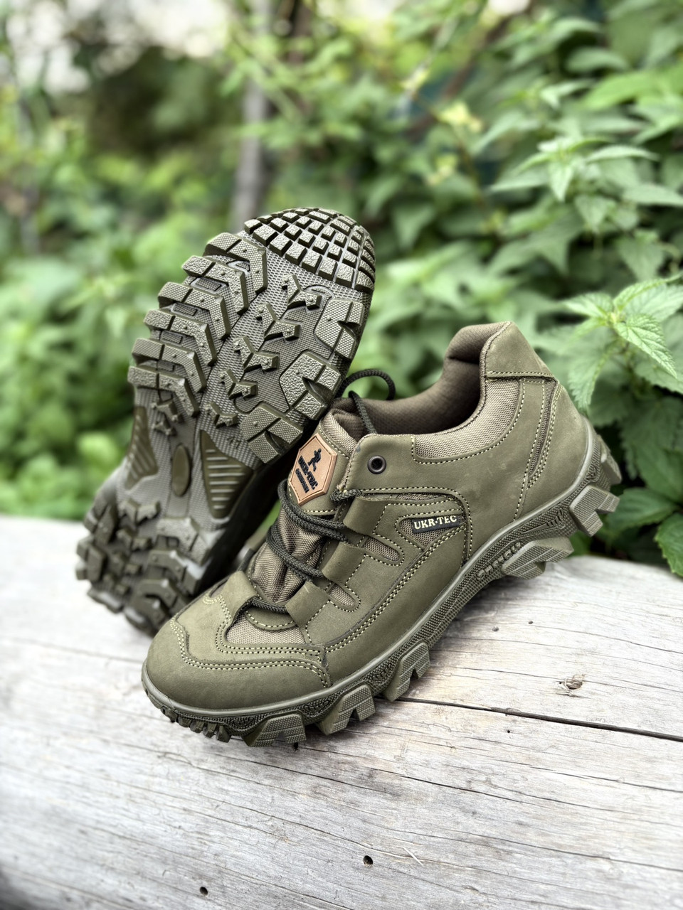Кросівки тактичні Ukr-Tec олива демісезонні, фото 1