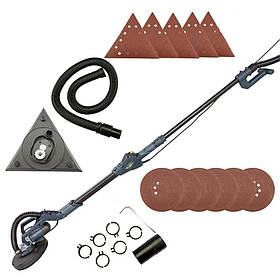 Шліфувальна машина телескопічна Титан PTSM 85230 D для стін та стель