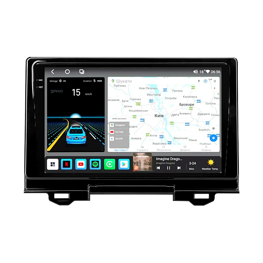 Штатна магнітола андроїд HONDA HRV 2021 Автомагнітола 2дин 2/32, штатний головний пристрій хонда, фото 1