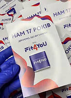 500 шт. Євро-листівка (150х100 мм) + шоколад із логотипом