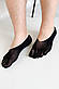 Слідки з пальцями капронові ToeFit Invisible Apmi 39-42 чорний, фото 4