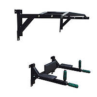 Настінні турнік та бруси. Комплект А315-ч, фото 2