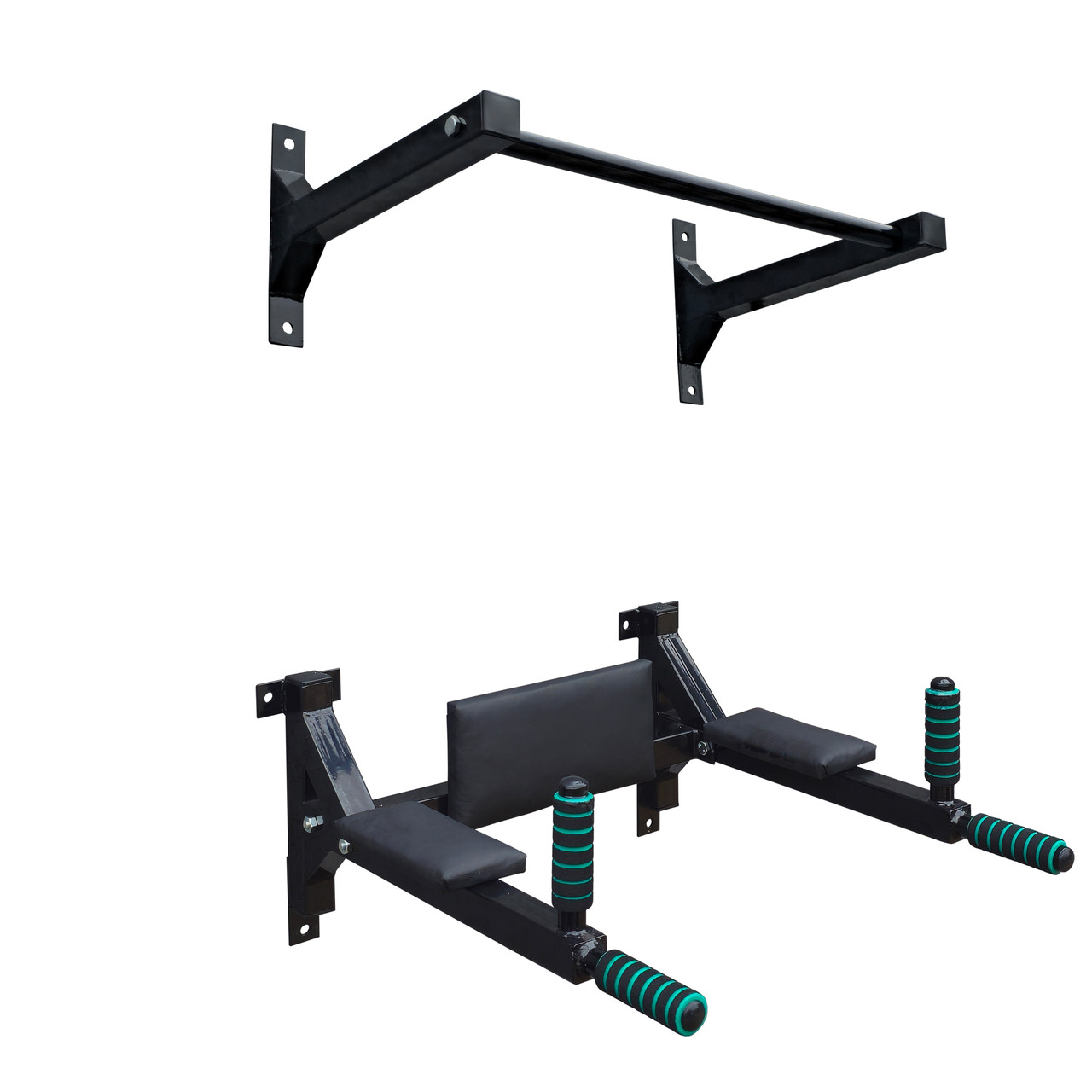 Настінні турнік та бруси. Комплект А316-ч, фото 1