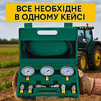 Манометри діагностичні з набором з єднань для гідравліки