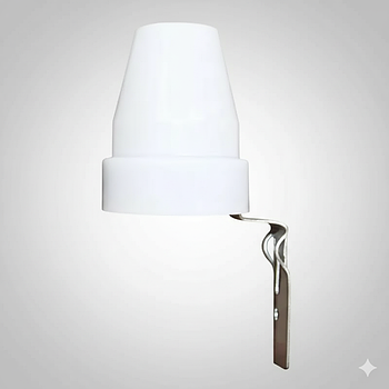 Датчик освітлення BIOM PHS -07 max 2400Вт, 10А, сутінковий