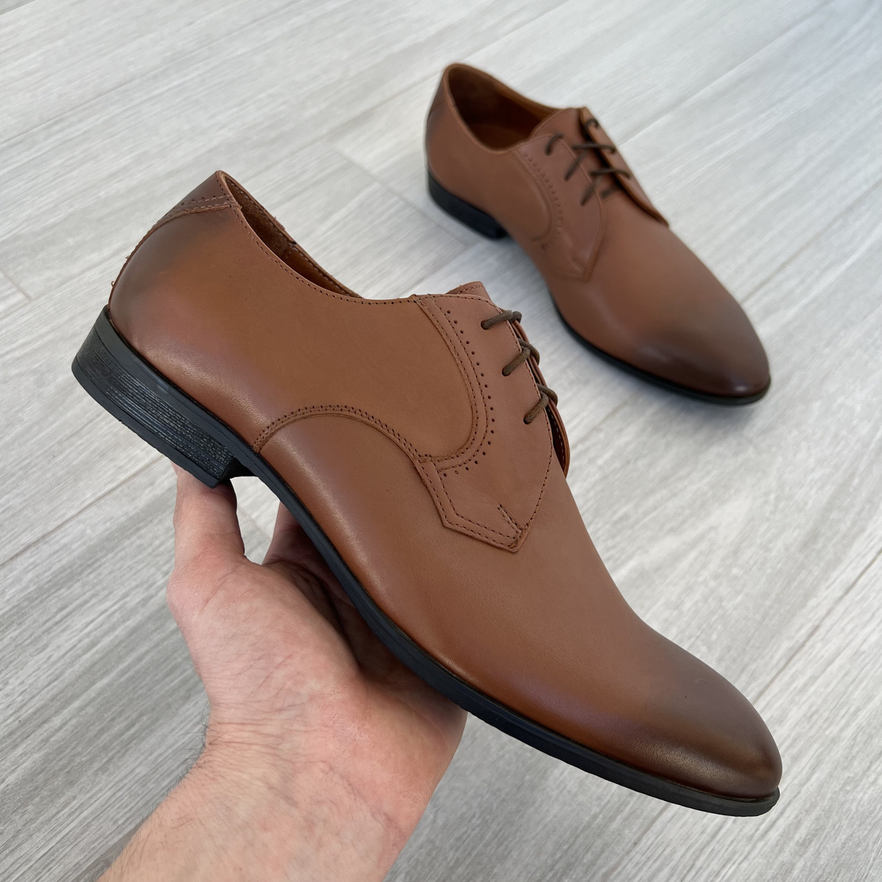 Чоловічі руді дербі 41 розмір, фото 1