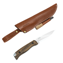 Ніж туристичний компактний BPS Knives HK1 CSHF, вуглецева сталь, кресало (Україна), фото 2