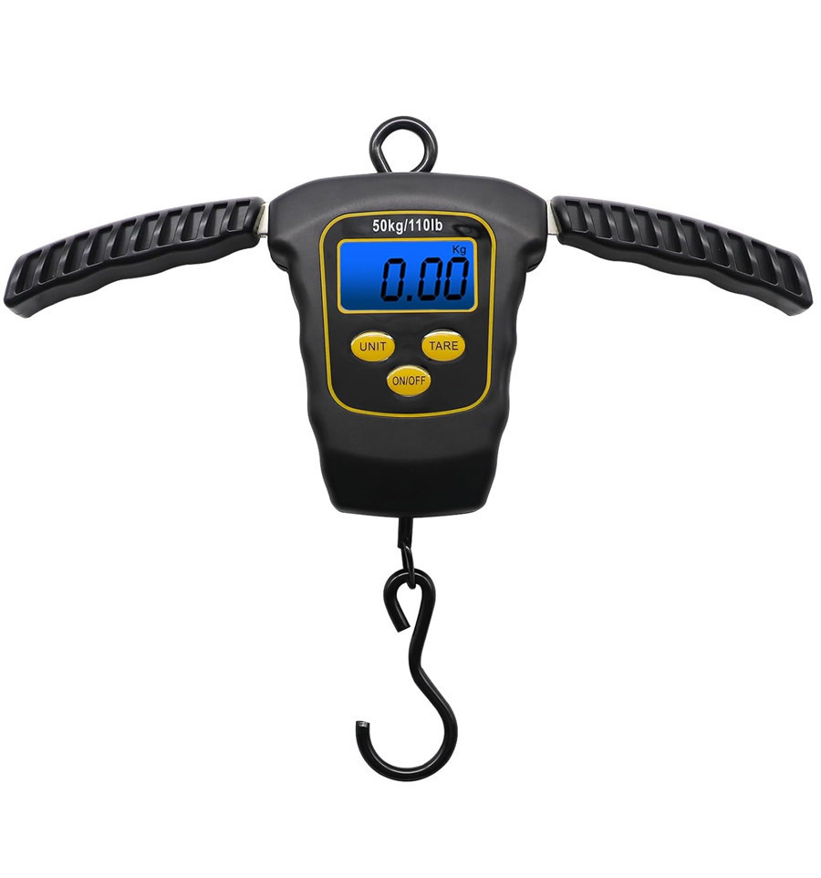 Електронні рибальські ваги із розсувними ручками World4Carp T-Line Sliding Digital Scales, 50kg, фото 1