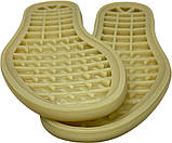 Підошва з гумового матеріалу для чоловічого взуття 5787, розмір: 40-45, Бежевого кольору, фото 5