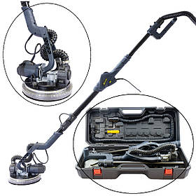 Шліфувальна телескопічна машина Титан PTSM80230LC для гіпсокартону зі світлодіодним кільцем