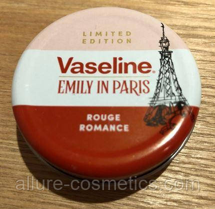 Бальзам для губ з ароматом троянди Vaseline Lip Therapy Limited Edition Emily in Paris 20 г, фото 1